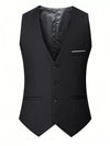 Savile Single-Breasted Dress Vest — color or detail view 3