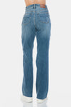 Judy Blue Blake Tummy-Control Cutoff-Hem Straight Jeans — product view 3
