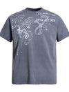 Music Is My Escape Washed Graphic Tee — color or detail view 10
