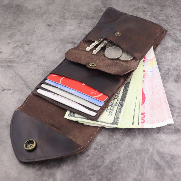 Premium Genuine Leather Multi-Functional Coin Purse Wallet for Women