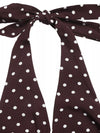 Solene Halter Neck Polka Dot Maxi Dress — product view 7