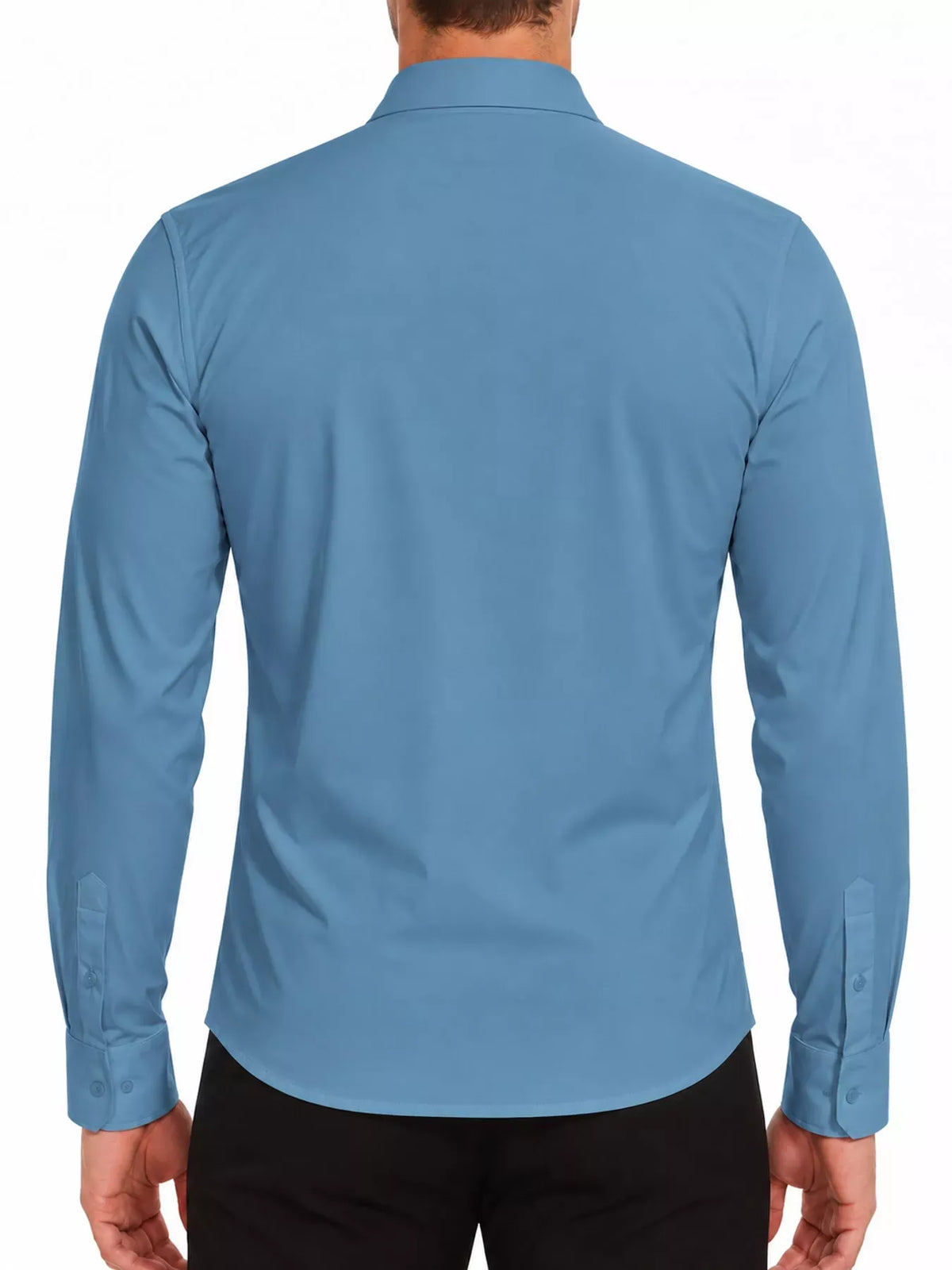 Men's Slim-Fit Stretch Long-Sleeve Shirt — photo 26