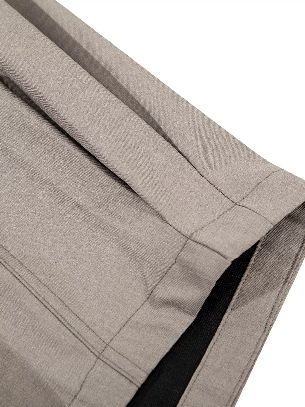 Men's High-Waisted Pleated Wide-Leg Pants