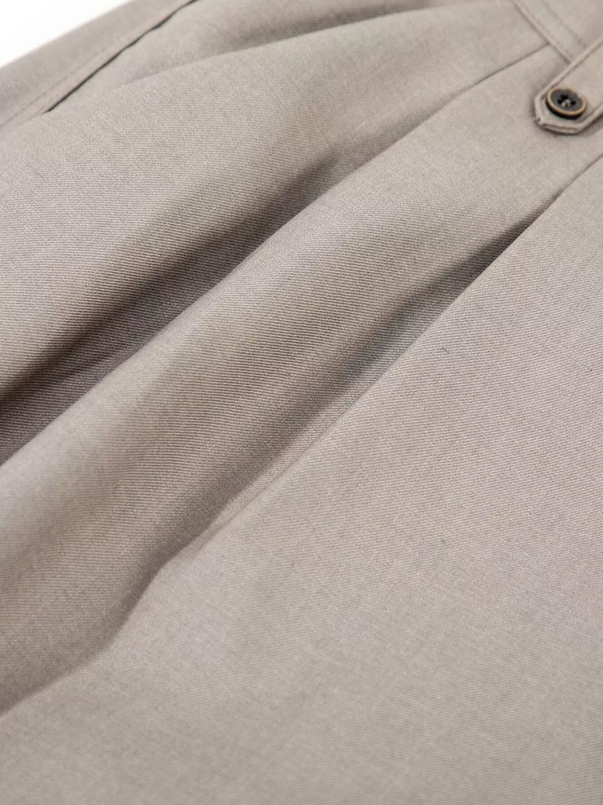 Men's High-Waisted Pleated Wide-Leg Pants