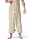 Zen Wrap-Waist Relaxed Trousers — color or detail view 17