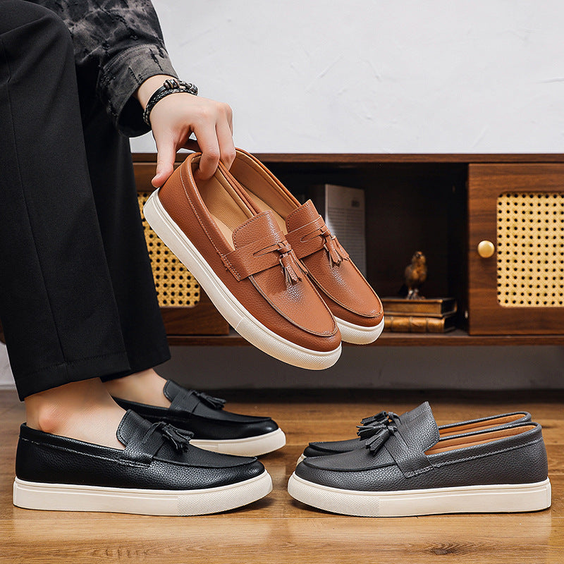 Men's Casual Slip-On Sports Shoes | Lightweight Low-Top Sneakers