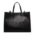 Retro Tote Bag for Women – Trendy PU Leather Commuter Handbag with Dual Straps