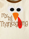 Adventure Club My 1st Thanksgiving Turkey Graphic 3-Piece Set — product view 4