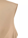 Valentina Satin Wrap Midi Dress with Pockets — product view 8