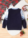 Bluebird Lane Christmas Reindeer Pattern Knit Sweater — product view 5