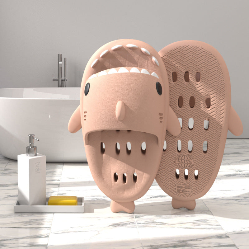 Shark Slides Shower Shoes With Drain Holes