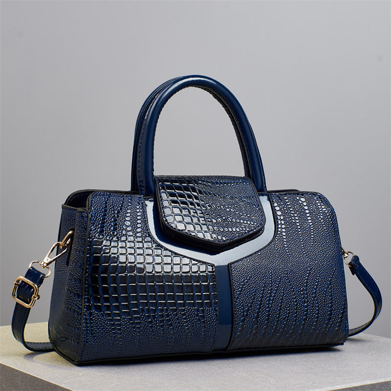 Large Capacity Women's Tote Crossbody Shoulder Bag – PU Leather Commuter Handbag
