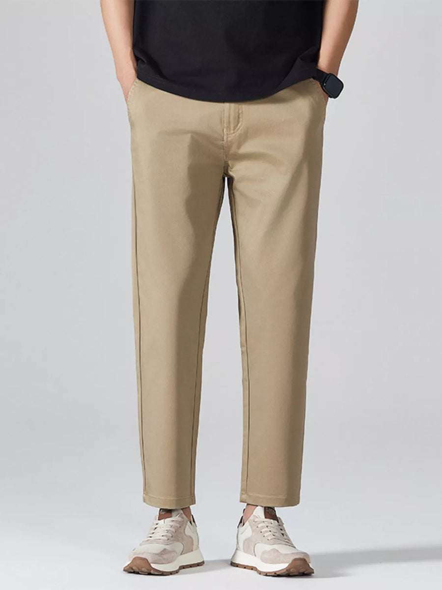 Regent Straight-Leg Tailored Trousers