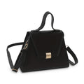 Women's PU Leather Crossbody Shoulder Bag – Casual Square Handbag with Adjustable Strap