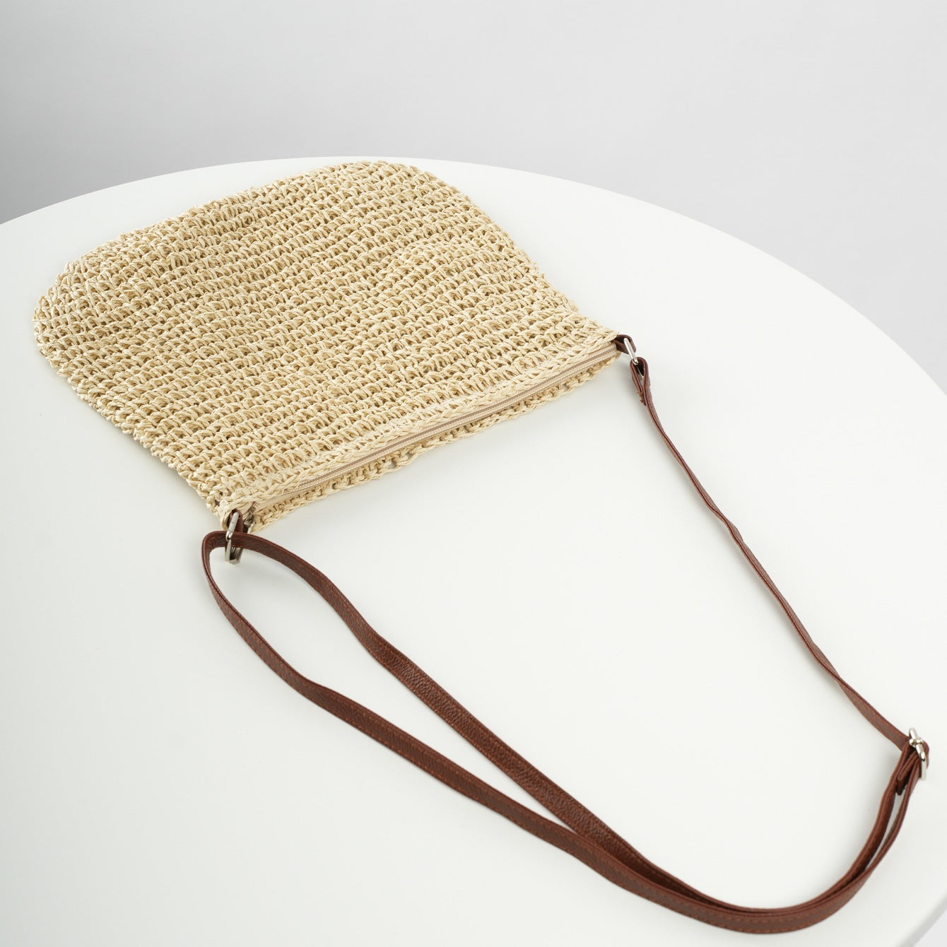 Women's Handwoven Straw Tote Bag | Beach Vacation Handbag | Woven Summer Tote