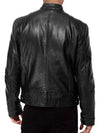 Midnight Moto Faux-Leather Jacket — color or detail view 2