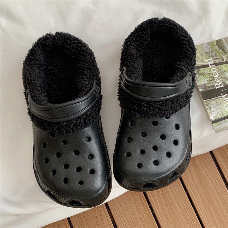 Fleece-Lined Detachable Shoe Covers - Winter Warm Insulated Footwear Protection