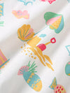 Scout Club Beach Print Crewneck T-Shirt and Shorts Set — product view 3