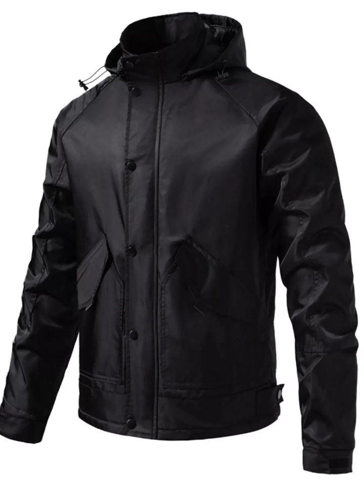 Men's Hooded Utility Jacket