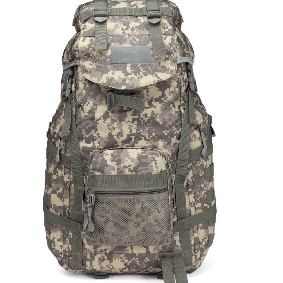60L Tactical Camouflage Backpack – Waterproof Hiking & Camping Travel Bag