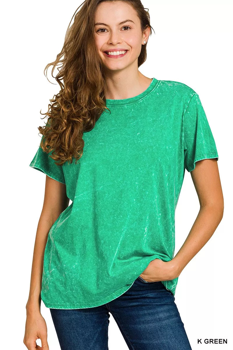 Washed Short Sleeve T-Shirt