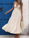 Talia Halter Neck Tiered Dress — product view 5