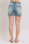 Judy Blue Addison High-Rise Star Seam Detail Denim Shorts — product view 4