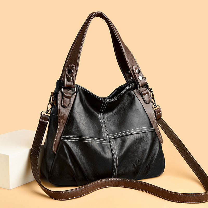 Women's Versatile Tote & Crossbody Bag – PU Leather, Multi-Carry, 8 Colors