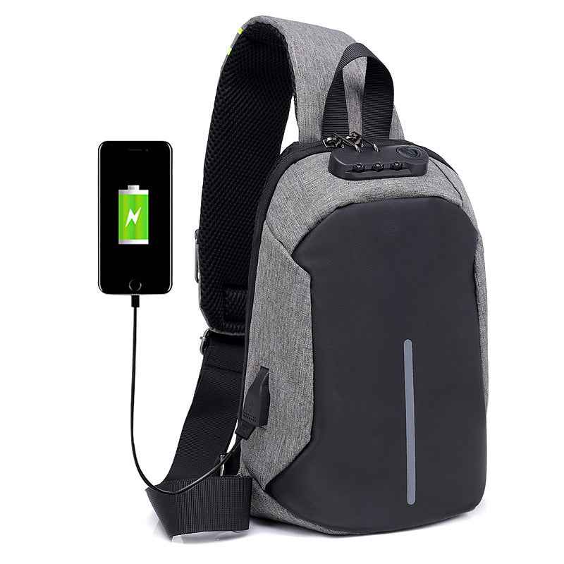 Oxford Cloth Shoulder Bag & Backpack | Zipper Closure, Polyester Lining | Sarah Express
