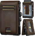 RFID Blocking Metal Card Holder - Anti-Scan Slim Wallet for Men & Women