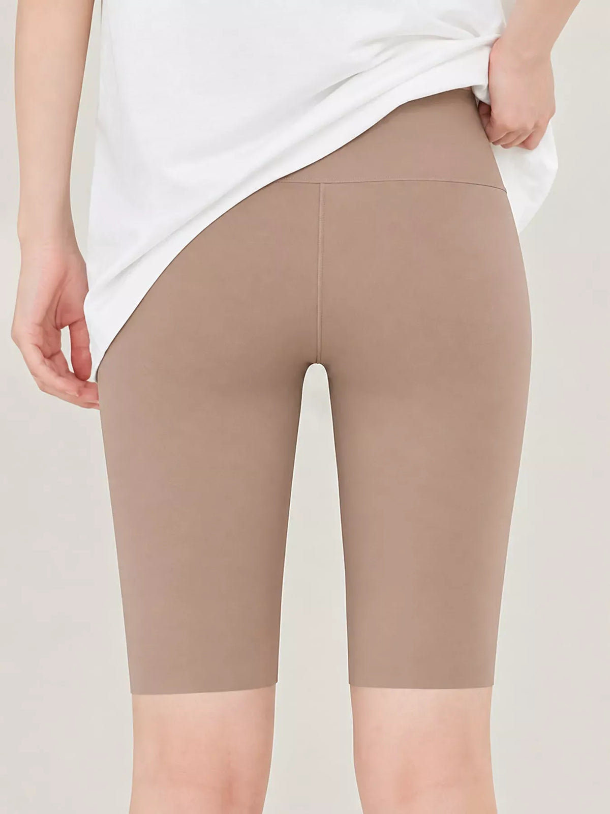 Women's High-Waisted Seamless Compression Shorts – Regular & Plus Sizes — photo 18
