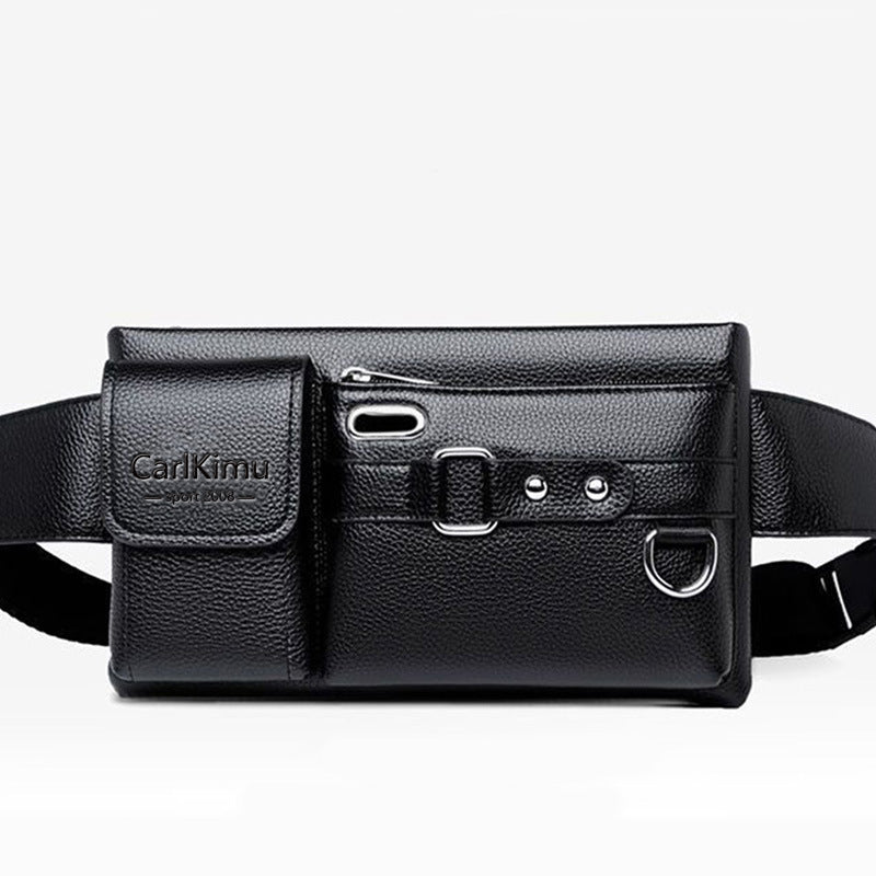 Men's Nylon Crossbody Bag – Multi-Functional Outdoor Sports & Travel Bag with Adjustable Strap