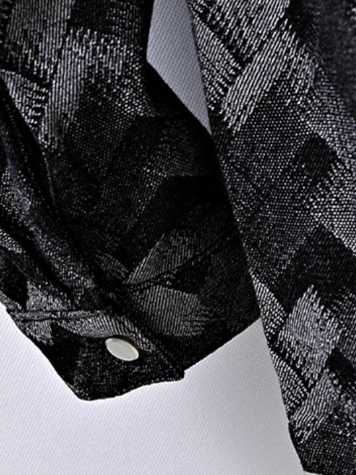 Men’s Geometric Denim Jacket