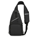 Men's Casual Solid Color Shoulder Bag - Minimalist Crossbody Messenger Bag