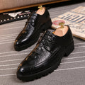 Men's British Style Height-Increasing Casual Shoes | Elevator Dress Sneakers