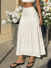 Vera Textured A-Line Midi Skirt — product view 5