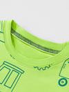 Poppy Lane Vehicle Print Crewneck Short-Sleeve T-Shirt — product view 3