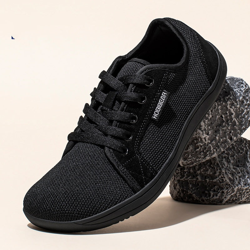 Men's Barefoot Casual Sneakers - Lightweight Mesh Athletic Shoes