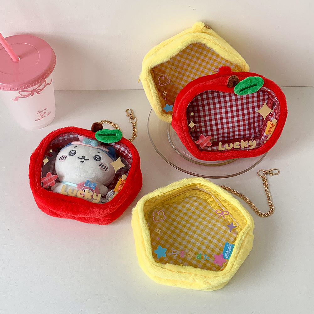 Cute Cartoon Plush Stroller Bag for Kids – Multi-Purpose Baby Accessory Bag