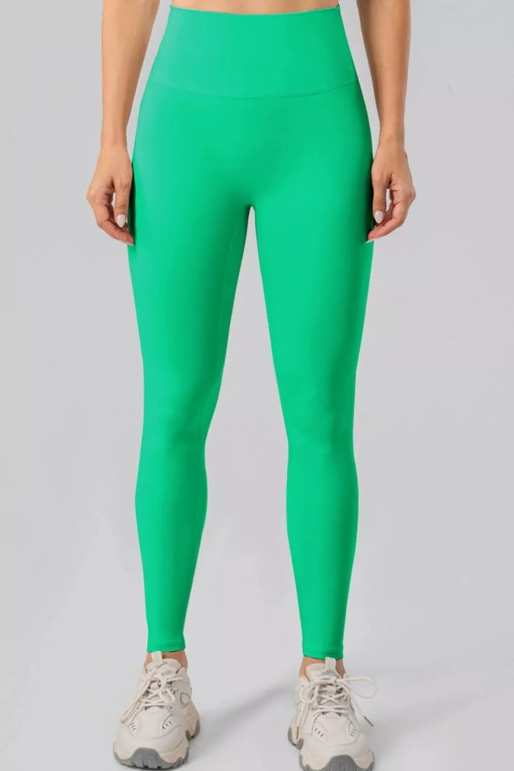 High-Waisted Stretch Seamless Active Leggings