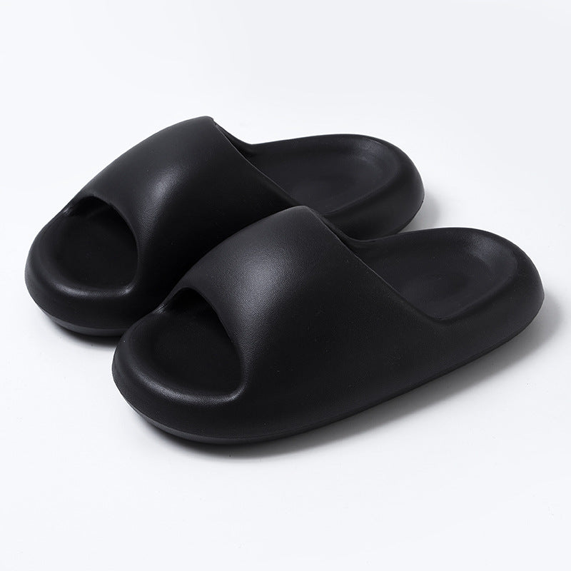 Unisex Thick-Bottom EVA Slide Slippers | Candy Color Cushioned Platform Sandals