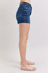 Judy Blue Sloane High-Rise Criss-Cross Waistband Denim Shorts — product view 8