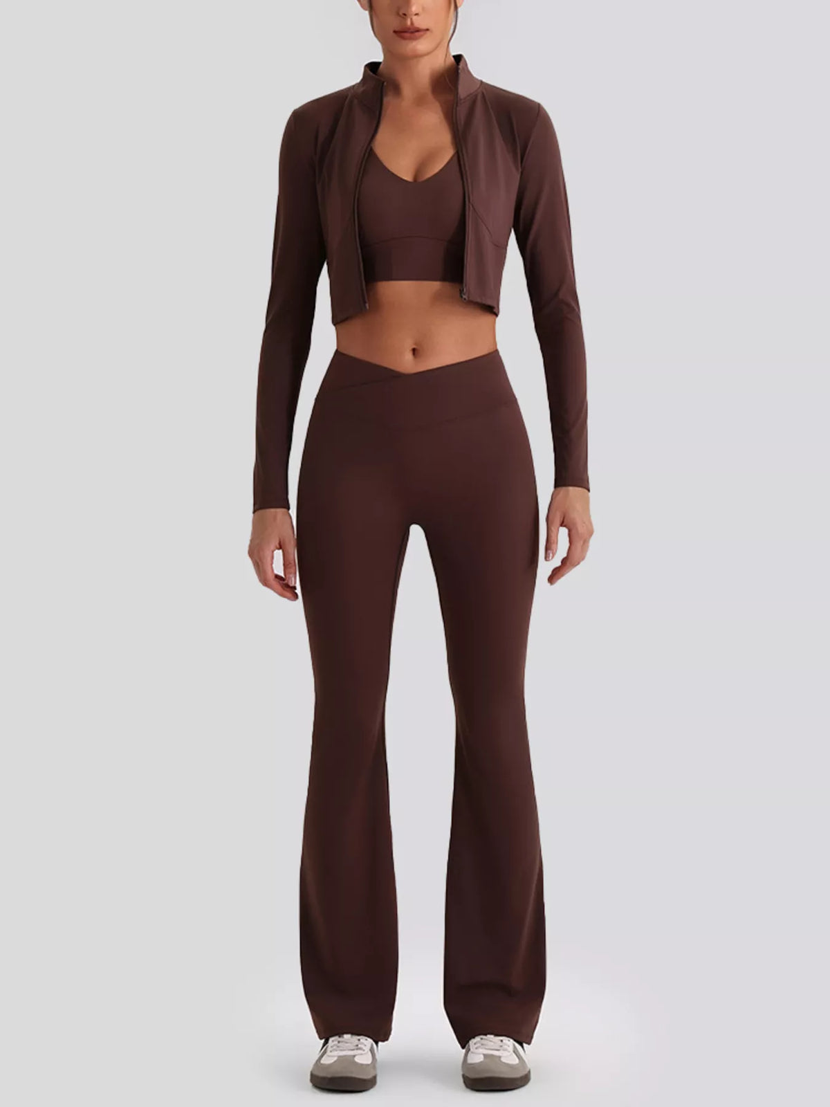 Seamless V-Neck Tank & Leggings Active Set