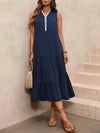 Liora Sleeveless Tiered Ruffle Hem Dress — product view 4