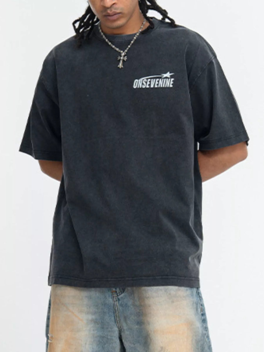 Sevenfine Vintage-Wash Graphic Tee