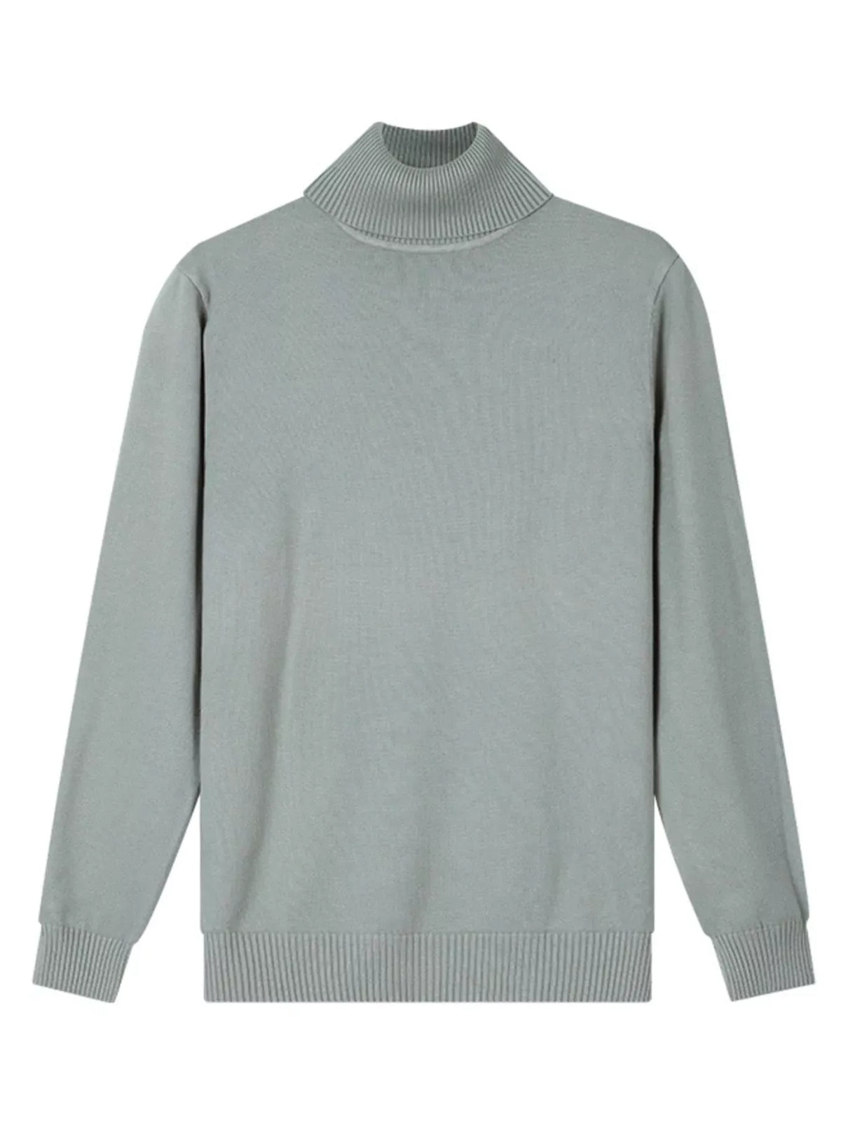 Men's Slim-Fit Turtleneck Sweater – Extended Sizes — photo 4