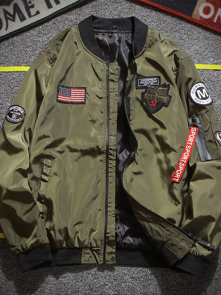 Heritage Flight Patched Bomber