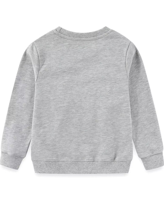 Another view: Excavator Graphic Cotton-Blend Sweatshirt — Gray