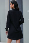 Noelle Belted Mini Shirt Dress — product view 4