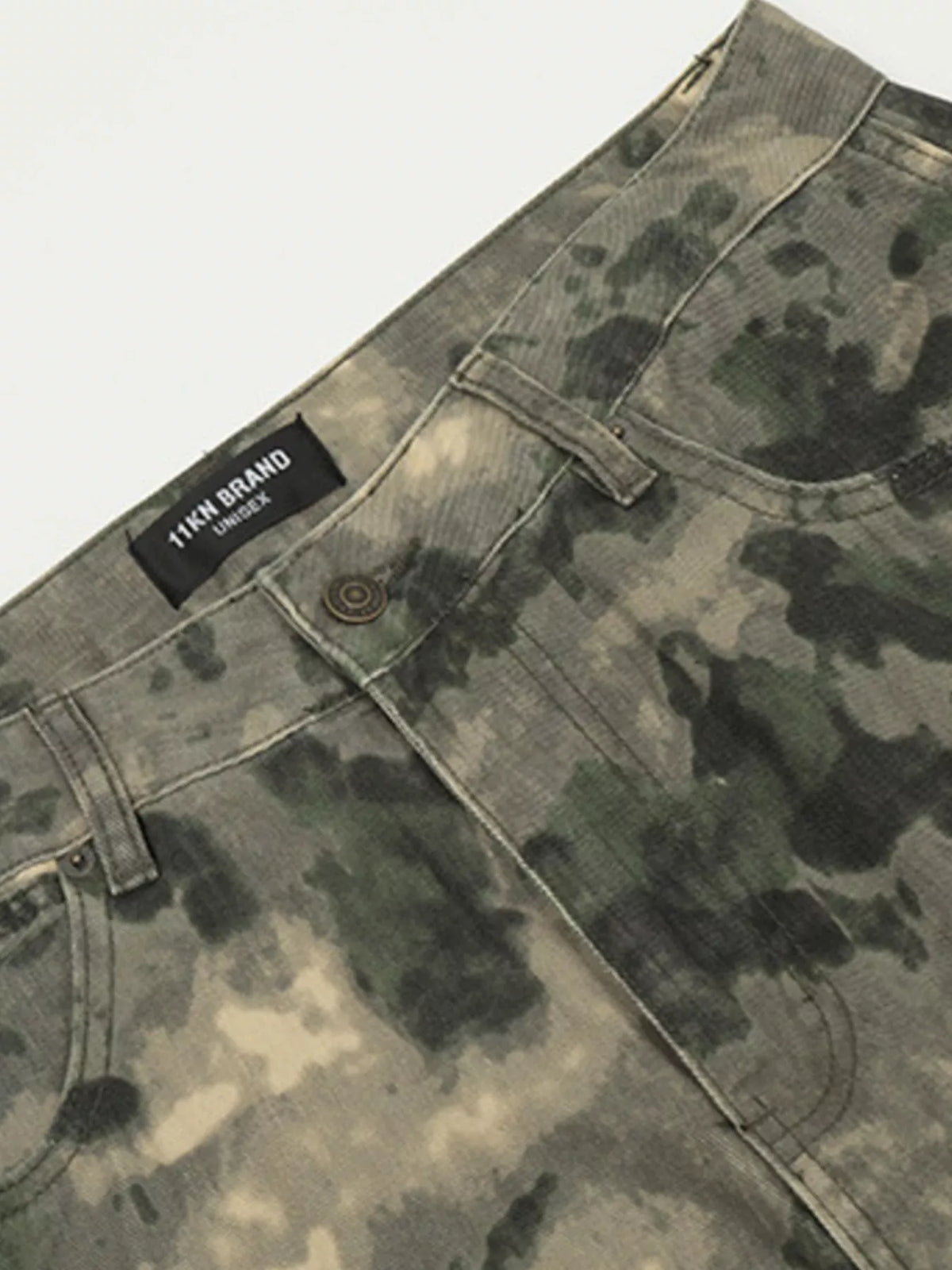 Men’s Camouflage Loose-Fit Cargo Pants